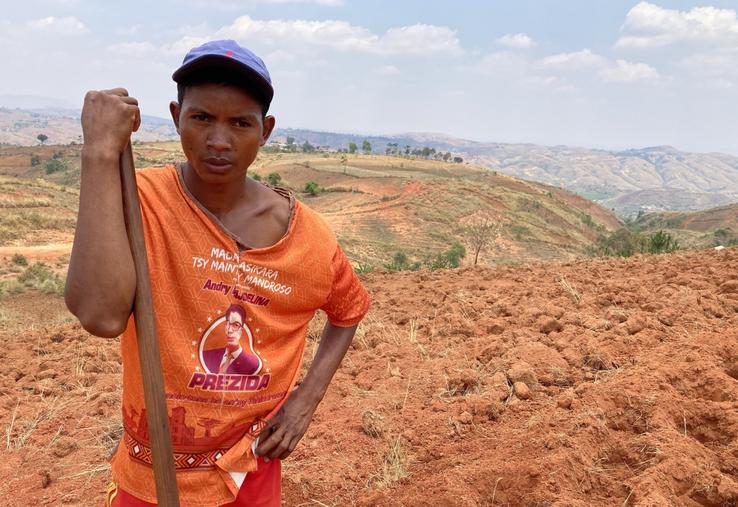 L'organisation de producteurs Vonona est basée dans le centre de Madagascar, dans une zone montagneuse.